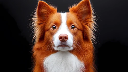 Alert Dog Portrait