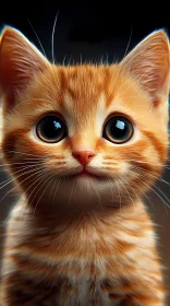 Charming Ginger Kitten Image