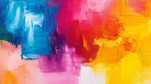 Colorful Brushstroke Art