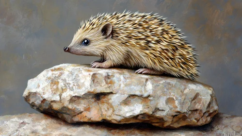 Wild Hedgehog Art