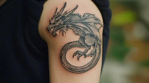 Dragon Tattoo Arm Art