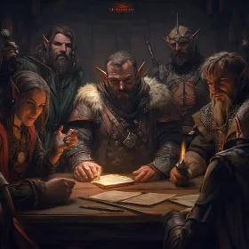 Elves Planning Strategy Meeting