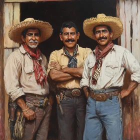 Mexican Men in Traditional Clothing