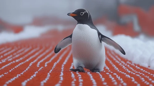 Winter Journey of a Penguin