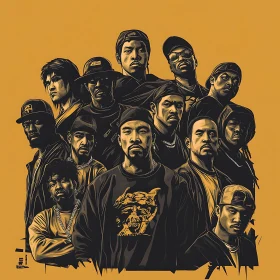 Hip-Hop Collective: A Golden Portrait