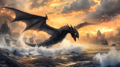 Dragon Over the Sea