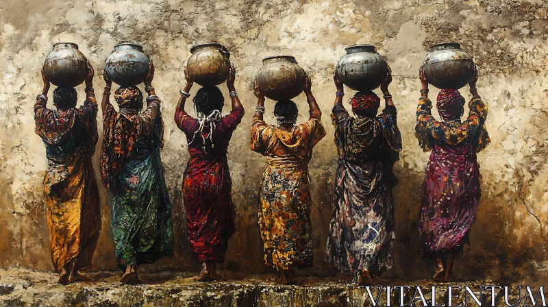 AI ART Water Carriers Art