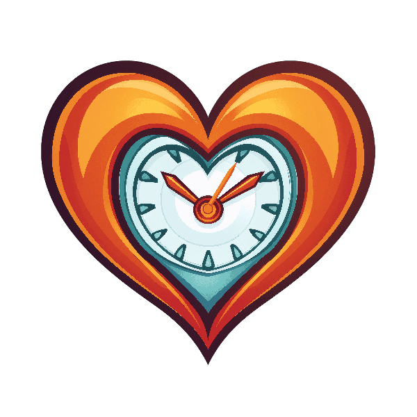 Time and Love Graphic