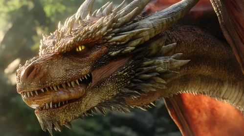 Detailed Dragon Portrait