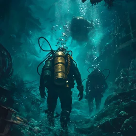 Underwater Adventure with Deep Sea Divers