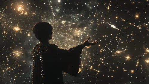 Starry Night Silhouette