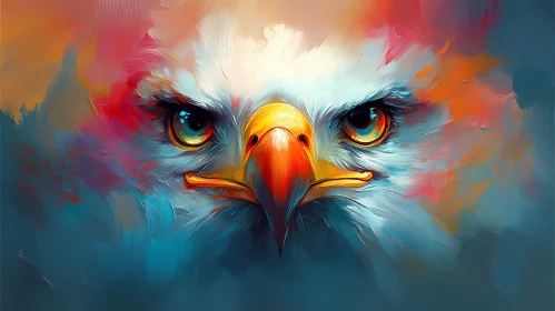 Vivid Eagle Art