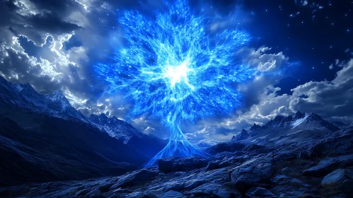 Blue Energy Formation in Mountainous Terrain