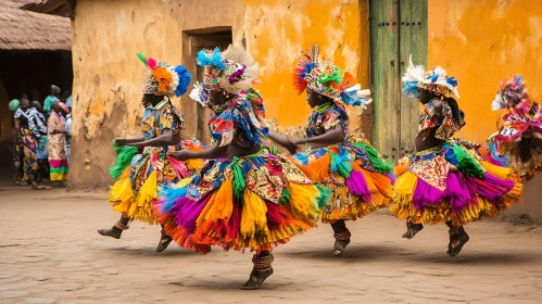 Colorful African Dance Performance