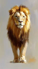 Majestic Lion Artwork