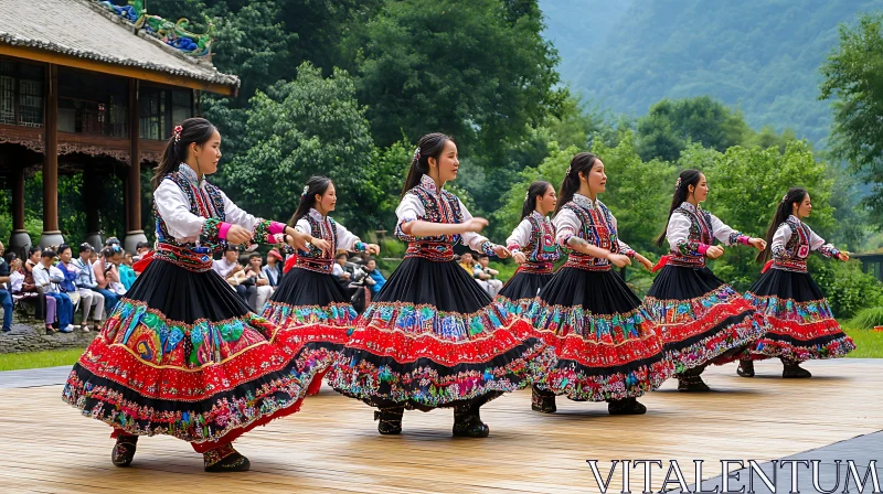 AI ART Traditional Chinese Folk Dance