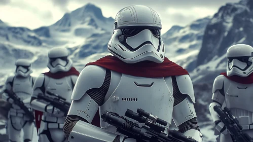 Guarding the Peaks: Stormtroopers in Winter