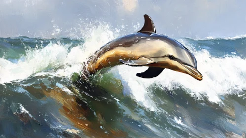 Aquatic Elegance of Dolphins