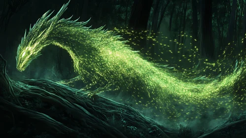 Emerald Dragon's Forest Passage