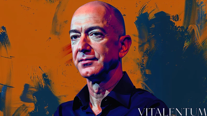 Jeff Bezos Digital Art AI Image