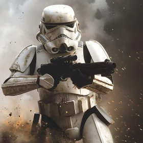 Gritty Stormtrooper in Action