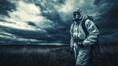 Post-Apocalyptic Hazmat Scene