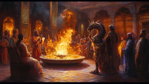 Ancient Dragon Fire Ceremony