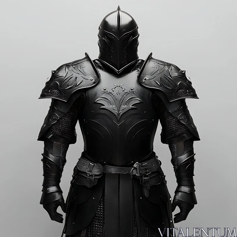 AI ART Intricate Knight Armor Design