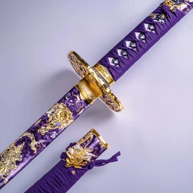 Ornate Katana with Intricate Details