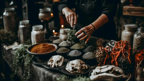 Enigmatic Witchcraft: Herbal Blends and Mysterious Rituals