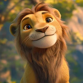 Smiling Lion