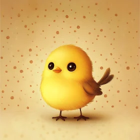 Charming Bird Character Graphic