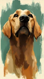 Labrador Art Painting