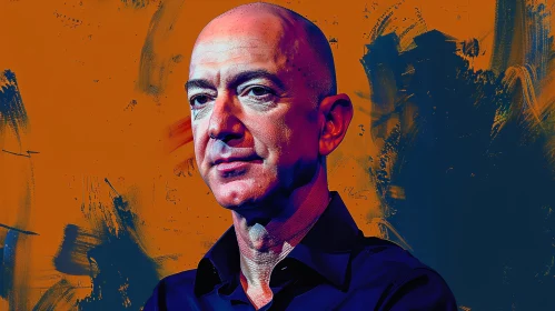 Jeff Bezos Digital Art