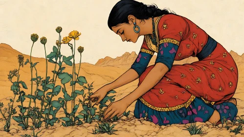 Desert Bloom: A Woman's Touch