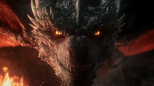 Dragon's Fiery Stare
