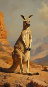 Kangaroo in the Outback