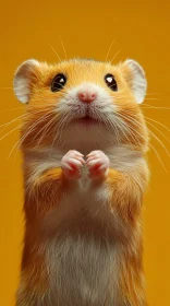 Charming Standing Hamster