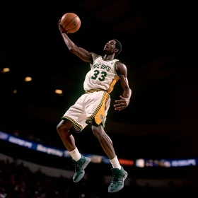 Athlete Mid-Air