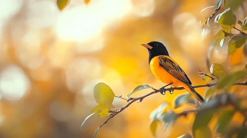 Oriole Bird Portrait