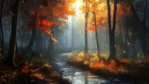 Autumn Forest Wonderland