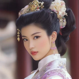 Serene Beauty: A Portrait of Grace