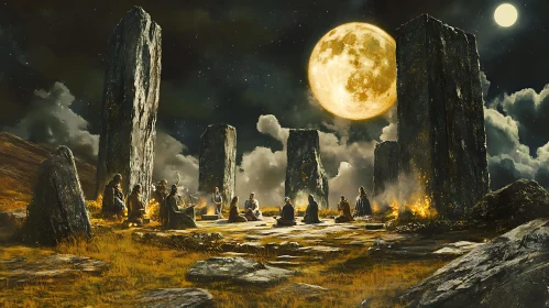 Stone Circle Night Ritual