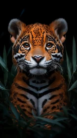 Jungle Tiger Portrait