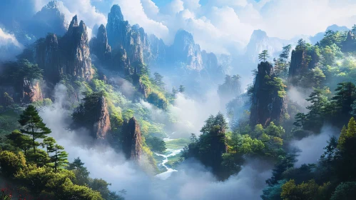 Enchanting Mountain Scenery