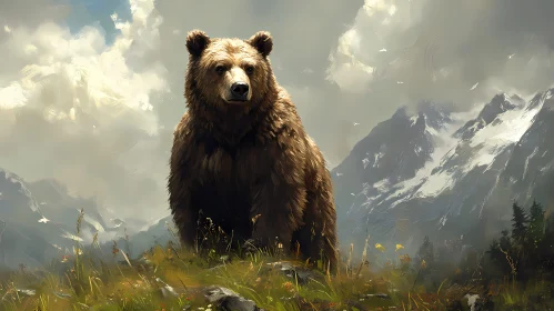 Bear in the Mountains