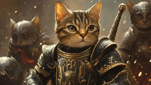 Armored Cat Warriors