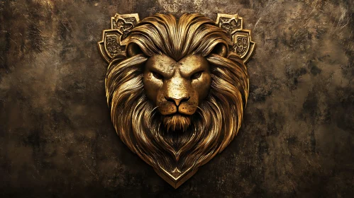 Lion Head Art