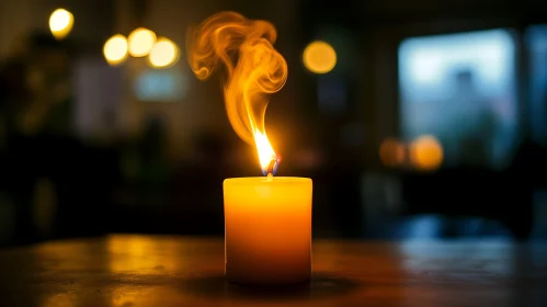 Tranquil Candlelight Image