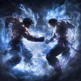 Clash of Titans: A Moment Before Impact
